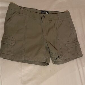 The North Face Women's Khaki Cargo Shorts